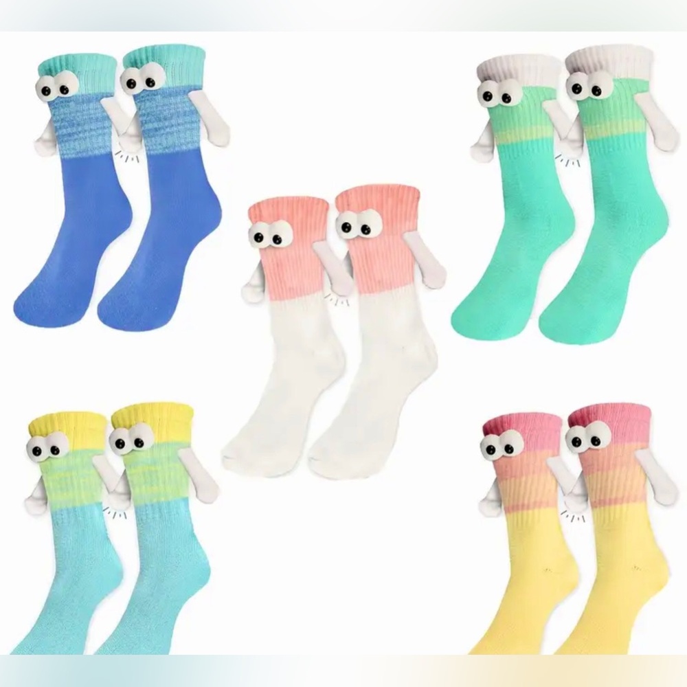 SILLY FUN SOCKS set of 5 pairs